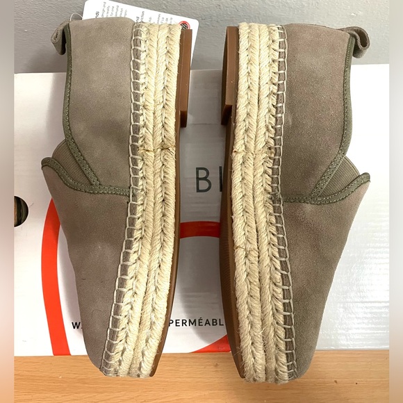 BLONDO BASHA ESPRADILLES WATERPROOF LEATHER SUEDE LOAFERS SHOES 5.5 B - Picture 10 of 11